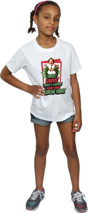 Produktbild Elf OMG Santa TShirt Mädchen (152, 158)