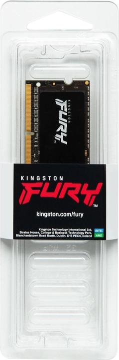 Actual product image Kingston FURY Impact (2 x 8GB, 2666 MHz, DDR4-RAM, SO-DIMM)