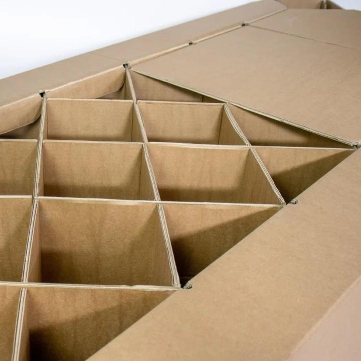 Immagine prodotto Bins and Boxes Letto pieghevole in cartone (160 x 200 cm)