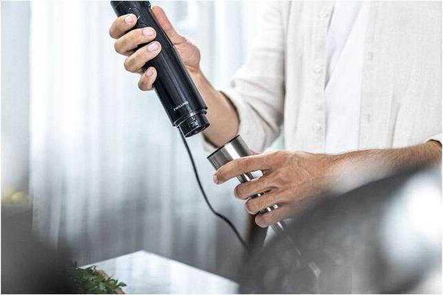 Produktbild Zwilling Enfinigy Stabmixer inkl. Becher u Vakuumdeckel schwarz