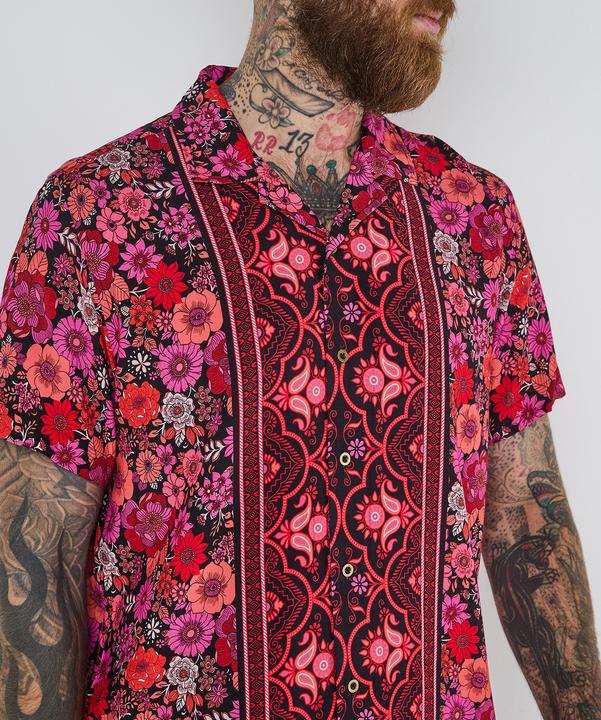 Image du produit Joe Browns Floral Print Short Sleeve Shirt (XL)