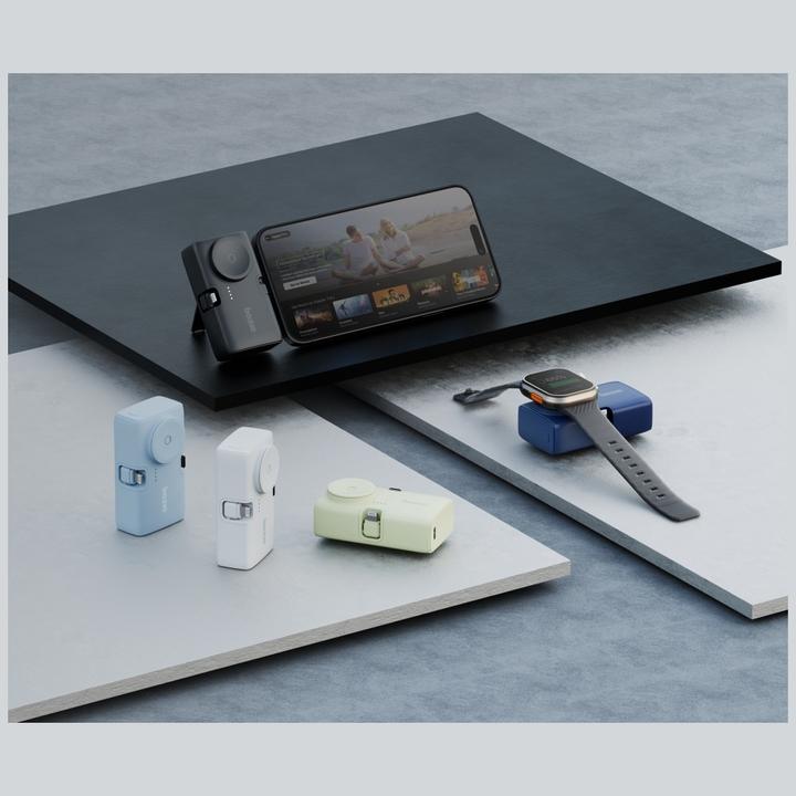 Produktbild Energea PowerBank 3in1 Bazic Koda 5000mAh PD20W USB-C/Lightning black (5000 mAh)