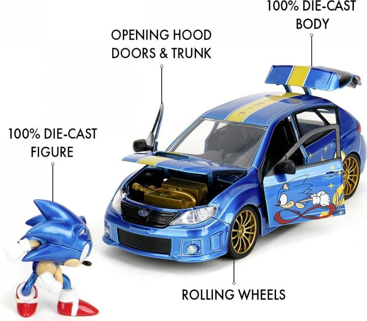 Jada Sonic 2012 Subaru Impreza WRX STI 1:24