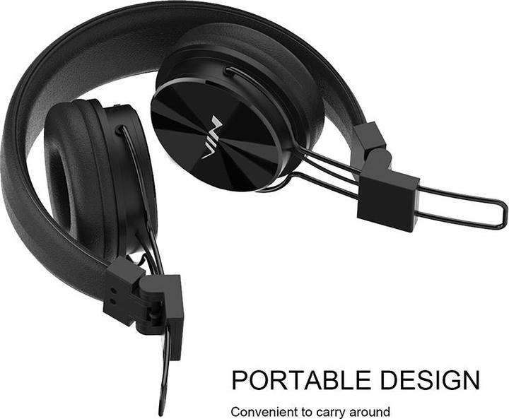 Produktbild PhoneLook NIA X3 Kabellose Bluetooth Kopfhörer On-Ear tiefer Bass Inkl. AUX/SD Karten Anschluss (Kabellos)