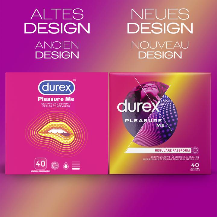 Actual product image Durex Pleasure Me (40 pcs.)