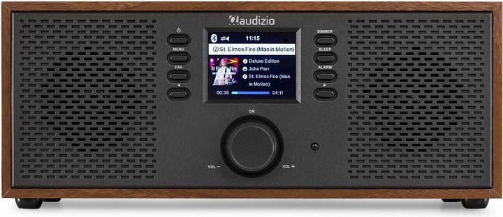Immagine prodotto Audizio Internet Radio Rimini aspetto legno (Web radio, Bluetooth)