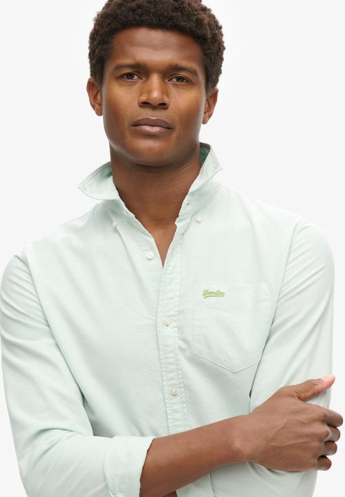 Image du produit Superdry chemie manche longue coton bio uperdry oxford (S)