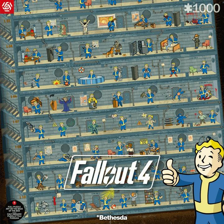 Immagine prodotto Good Loot Puzzle Gaming Puzzle: Fallout 4 Perk Poster 1000 elementów (1000 pezzi)