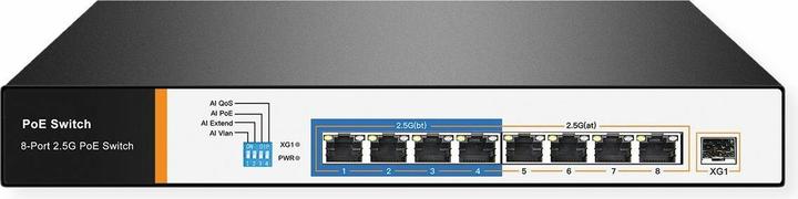 Immagine prodotto Value Switch PoE+ 2,5 Gigabit Ethernet (9 Porti)