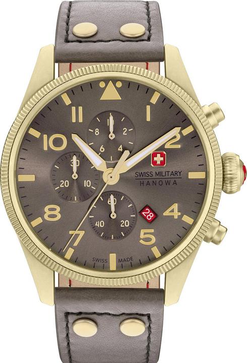 Swiss Military Hanowa Thunderbolt Chrono (Fliegeruhr, 43 mm)