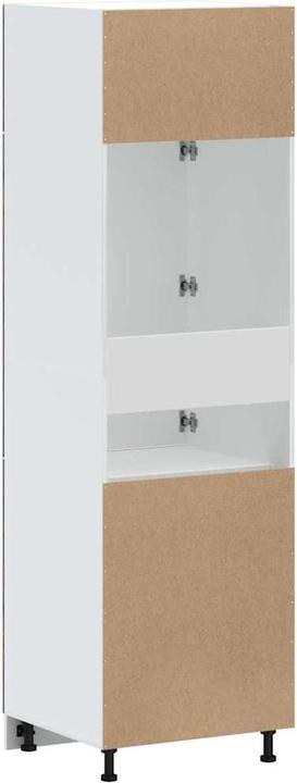Immagine prodotto VidaXL Mobiletto da cucina Kalmar in legno recuperato con effetto legno bianco (60 x 57 x 207 cm)
