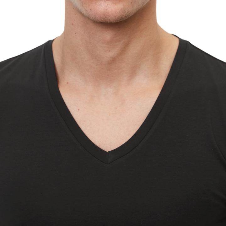 Actual product image Marc O'Polo 2 Pack Essentials Organic Cotton Undershirt / Shirt Long Sleeve (S)