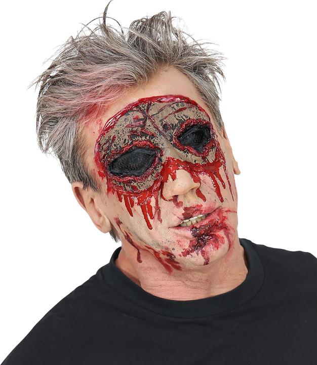 Produktbild Widmann ZOMBIE AUGEN- FX LATEX PROTHESE mit 2 St. flüssigem Latexkleber