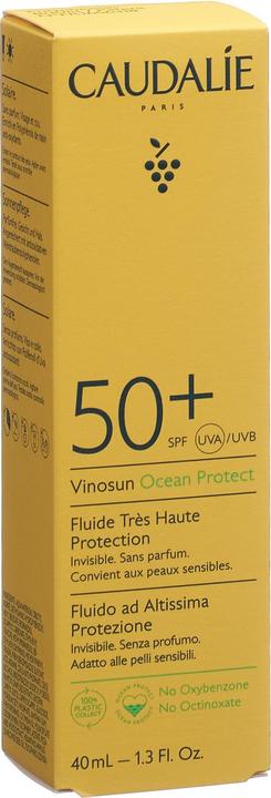 Actual product image Caudalie Vinosun Fluids (Sun cream face, SPF 50, 40 ml)
