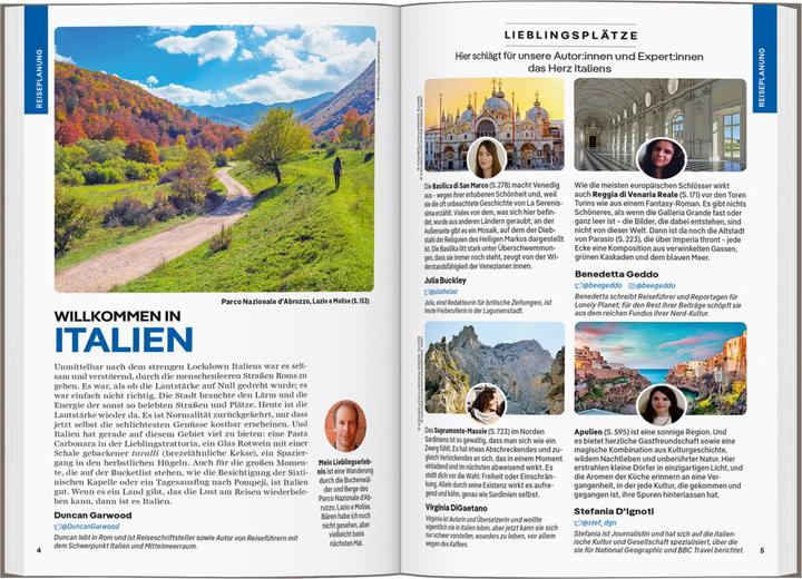 Produktbild Reiseführer Italien (Deutsch, Phoebe Hunt, Federica Bocco, Sara Mostaccio, Stephanie Ong, Julia Buckley, Virginia DiGaetano, Benedetta Geddo, Nicola Williams, Paula Hardy, Duncan Garwood, Stefania Dignoti, Kevin Raub, Eva Sandova, Angelo Zinna, 2023)