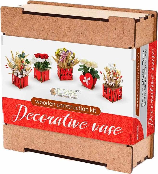 Image du produit Eco Wood Art Vase décoratif en bois - FOR YOU