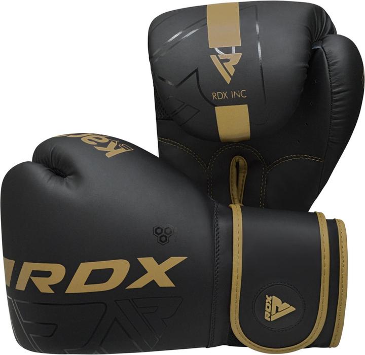Immagine prodotto Rdx Guantoni Da Boxe F6 Oro Opaco (6 OZ, 10)