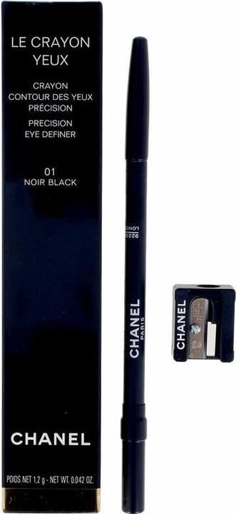 Actual product image Chanel Le Crayon Yeux Noir Black (01 Black)