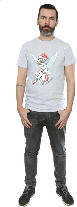 Immagine prodotto Disney Tinkerbell Christmas Fairy Maglietta Uomo (XL)
