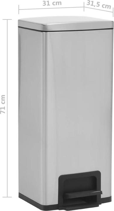 Produktbild VidaXL Tretmülleimer (30 l)