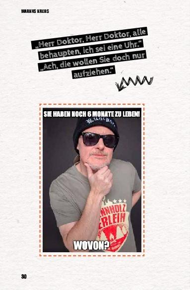 Actual product image Die besten Witze aus dem Hocker-Millieu (German, Mark Cancer, 2021)