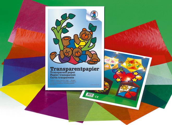 Produktbild Ursus Transparentpapier Drachenpapier 42 g/m2 20 x 30 cm (42 g/m², 10 x)