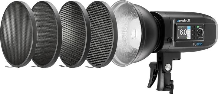 Image du produit Westcott 55-Degree Wide Umbrella Reflector with Honeycomb Grids Bowens/Godox Mount (Réflecteur parapluie)