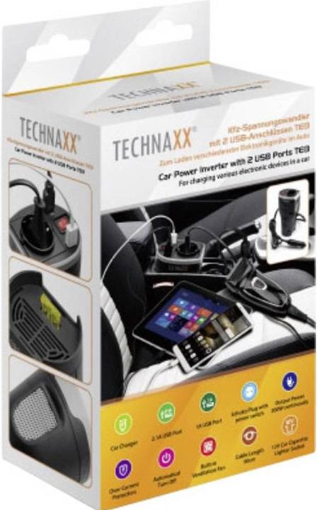 Immagine prodotto Technaxx TE13 Convertitore di tensione per autoveicoli