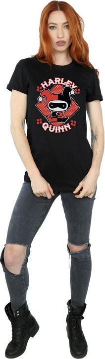 Immagine prodotto Harley Quinn Maglietta Chibi Boyfriend in cotone Donna/Ladies (XXL)
