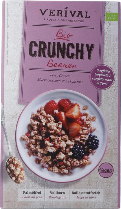 Immagine prodotto Verival Muesli croccante ai frutti di bosco biologico (375 g)
