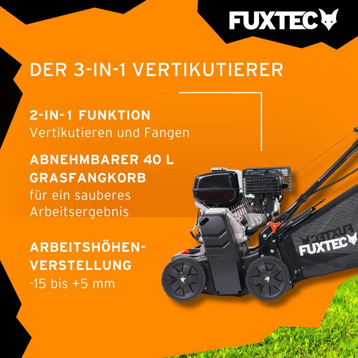 Actual product image Fuxtec FX-BV240ECO petrol scarifier