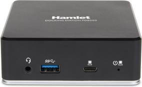 Actual product image Hamlet HDKC-PD8000 Dual Interface Docking Usb-C and (USB-C)