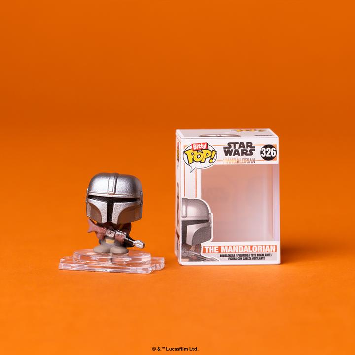 Immagine prodotto Funko Bitty POP! Mandalorian - The Mandalorian™, Bitty Pop! Kuiil™, Bitty Pop! Offworld Jawa™, e