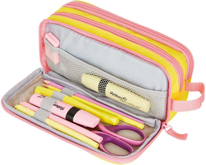 Image du produit Herlitz Paresseux double néon jaune/rose