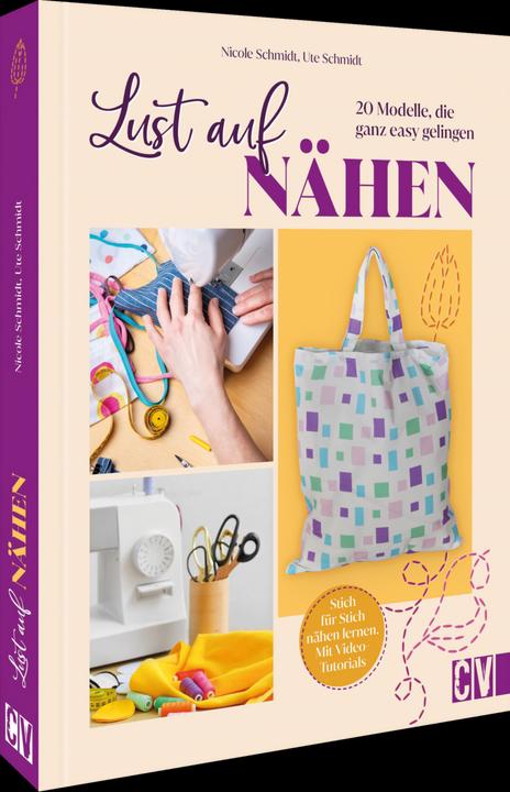 Image du produit Schmidt:Lust auf Nähen (Allemand, Nicole Schmidt, Ute Schmidt, 2024)