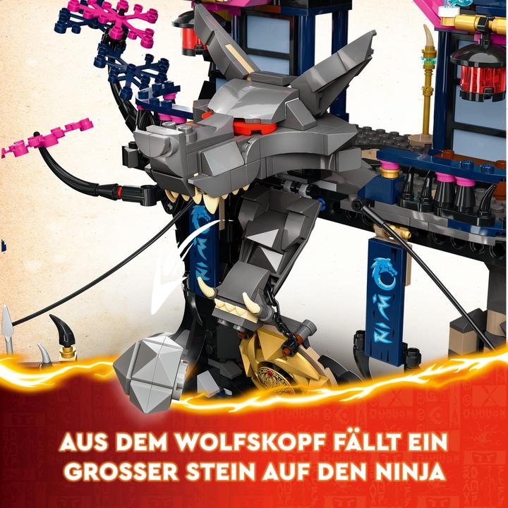 Actual product image LEGO Wolf Mask Shadow Dojo (71813, LEGO Ninjago)