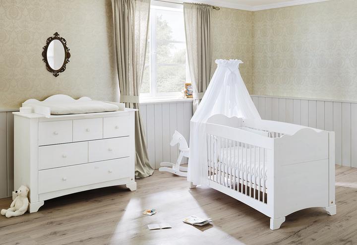 Pinolino Sparset Pino (Babybett, Wickelkommode)