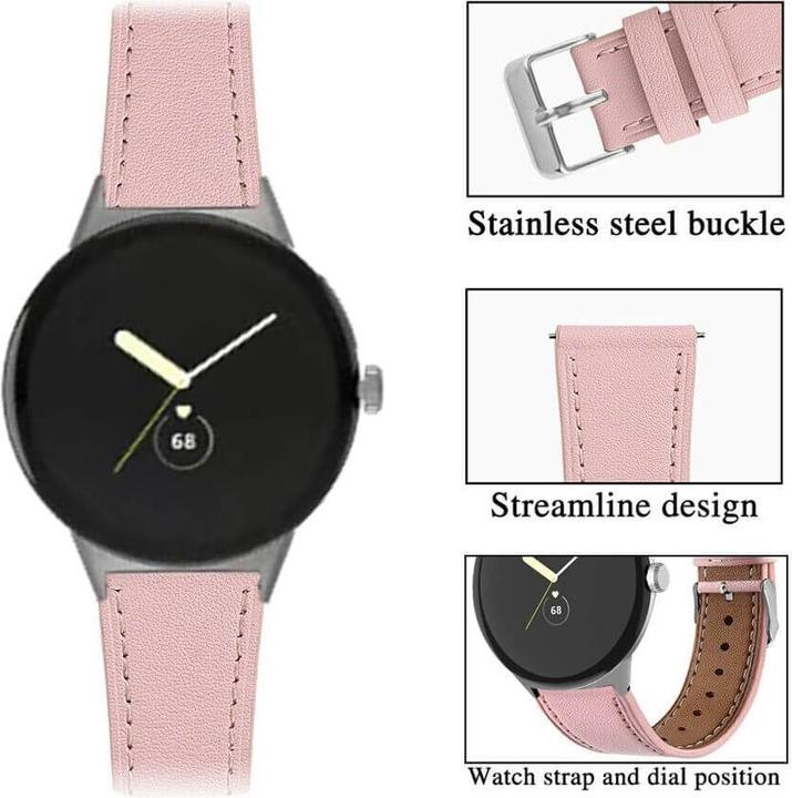 Actual product image Cover-Discount Google Pixel Watch 3 - 45mm - Ersatzband Armband Leder (Leather)