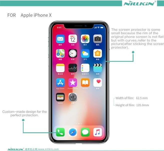 Produktbild Nillkin Matte Series (1 Stück, Apple iPhone X)