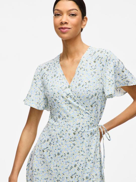 Image du produit Vila Kurzärmeliges Wickelkleid (40)