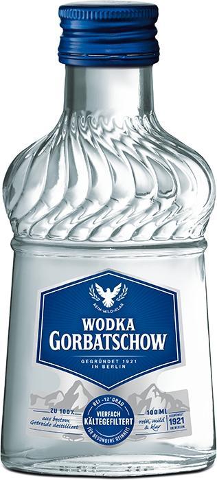 Actual product image Gorbatschow Vodka from Germany