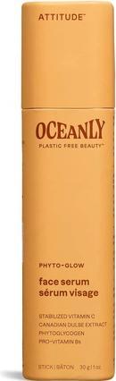 Attitude Oceanly Face Serum Stick EWG-geprüfte pflanzliche und mineralische Inhaltsstoffe Vegane Hautpflege P