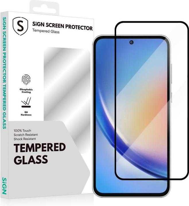 Produktbild SIGN Tempered glass screen protector for Samsung Galaxy A55 (Samsung Galaxy A55)