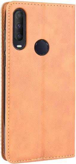 Produktbild MU Classic Retro Leder Bookcover Series (Alcatel 1S (2020), Alcatel 3X (2020))
