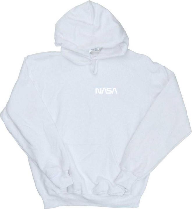 Nasa Modern Logo Chest Kapuzenpullover (3XL)