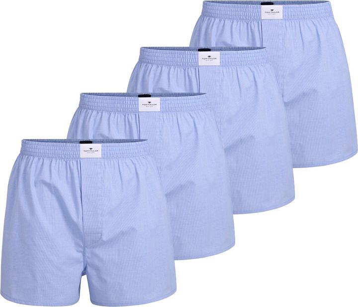 Image du produit Tom Tailor Web-Boxershorts Casual Bequem sitzend (M, paquet de 4)