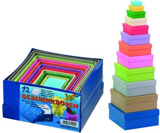 Produktbild Folia Geschenkboxen (Geschenkbox, 12 x)