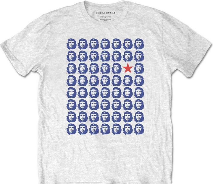 Actual product image Che Guevara Unisex Adult Heads T-Shirt (S)