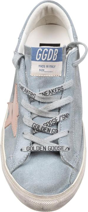 Image du produit Golden Goose super star sneakers in suede grey/pink (38)