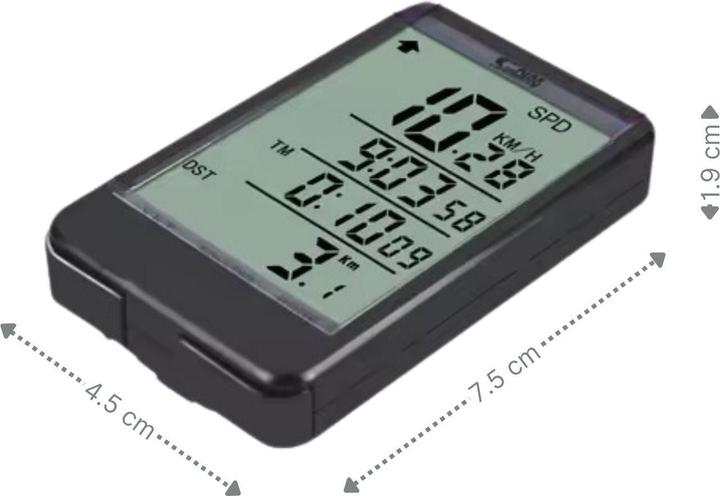 Actual product image Hermex Sunding bike computer Velocomputer bike computer bike speedometer